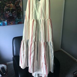 Halter top babydoll dress